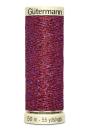 Spule Gütermann Metallic Effektgarn in Pink, Farbcode 247